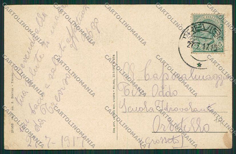 Treviso Città cartolina ZC1374 – retro