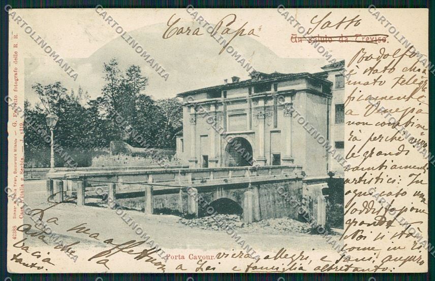 Treviso Città cartolina ZC1392 – fronte