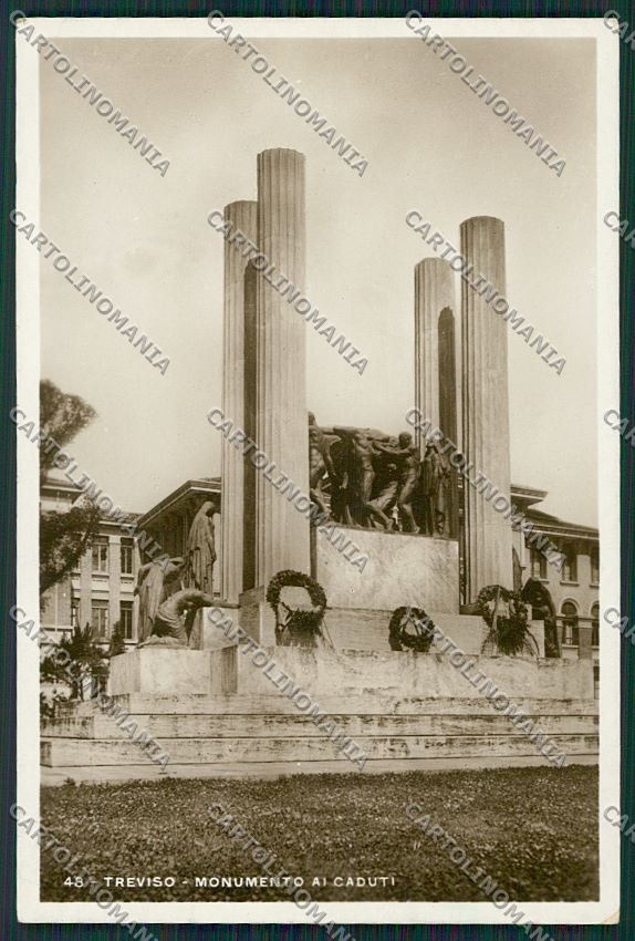 Treviso Città Monumento ai Caduti Foto cartolina ZC1415 – fronte