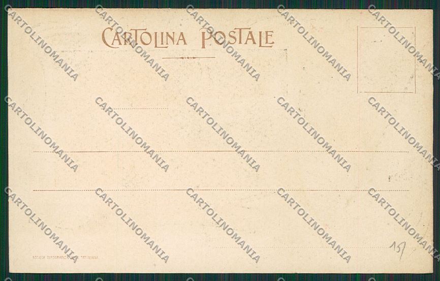 Treviso Città Distretto Militare cartolina ZC1429 – retro