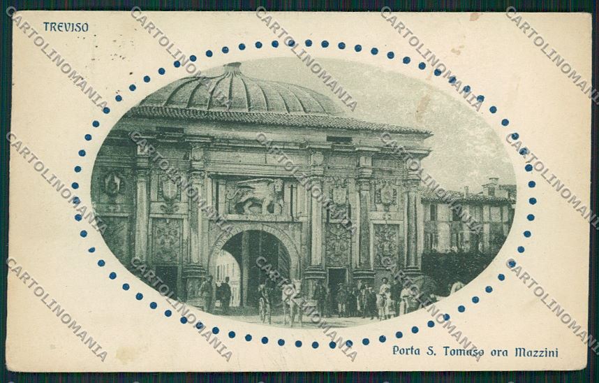 Treviso Città Porta San Tomaso ora Mazzini cartolina ZC1479 – fronte