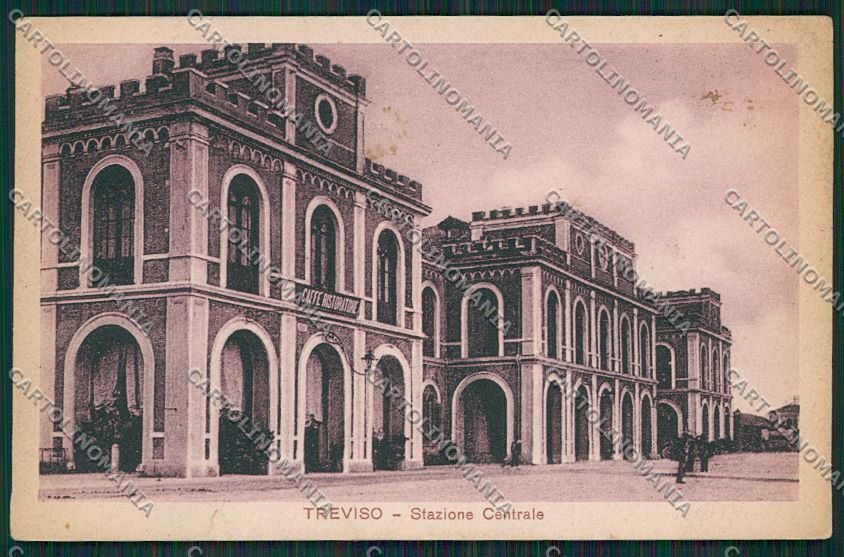 Treviso Città Stazione Centrale cartolina ZC1481 – fronte