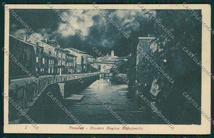 Treviso Città FORO Chiaro di Luna cartolina ZC1572 – fronte