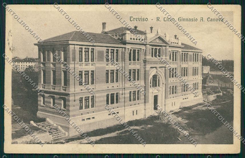 Treviso Città Reale Liceo Ginnasio Antonio Canova cartolina ZC1583 – fronte