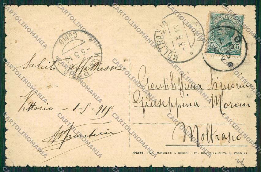 Treviso Vittorio Veneto cartolina ZC1650 – retro