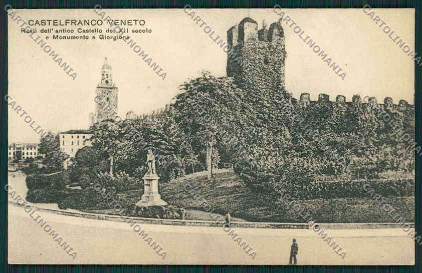 Treviso Castelfranco Veneto Monumento a Giorgione cartolina ZC1705 – fronte