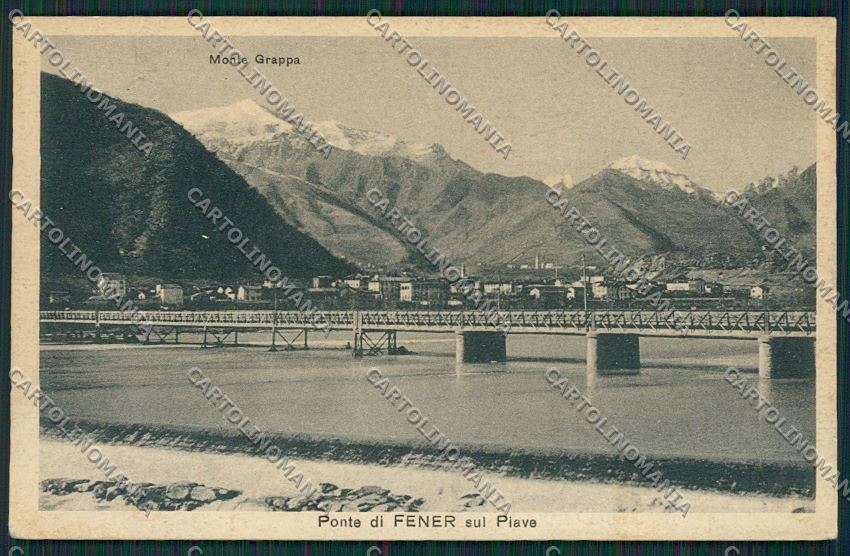 Belluno Fener cartolina ZC1719 – fronte