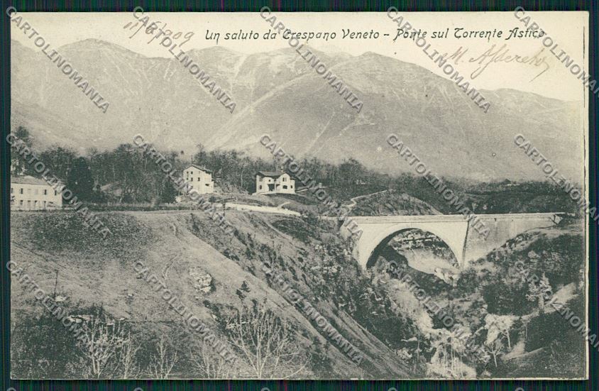 Treviso Crespano Veneto cartolina ZC1730 – fronte