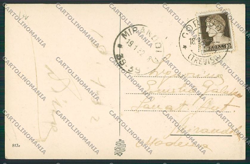 Treviso Cornuda Monumento ai Caduti cartolina ZC1737 – retro