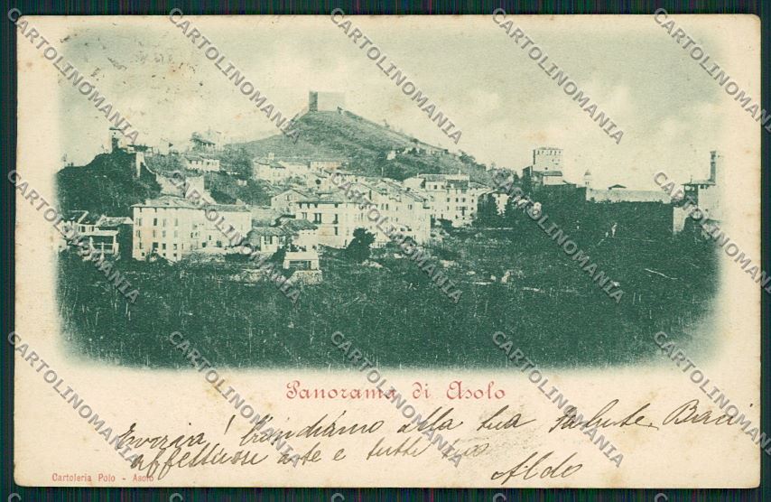 Treviso Asolo MACCHIE cartolina ZC1762 – fronte