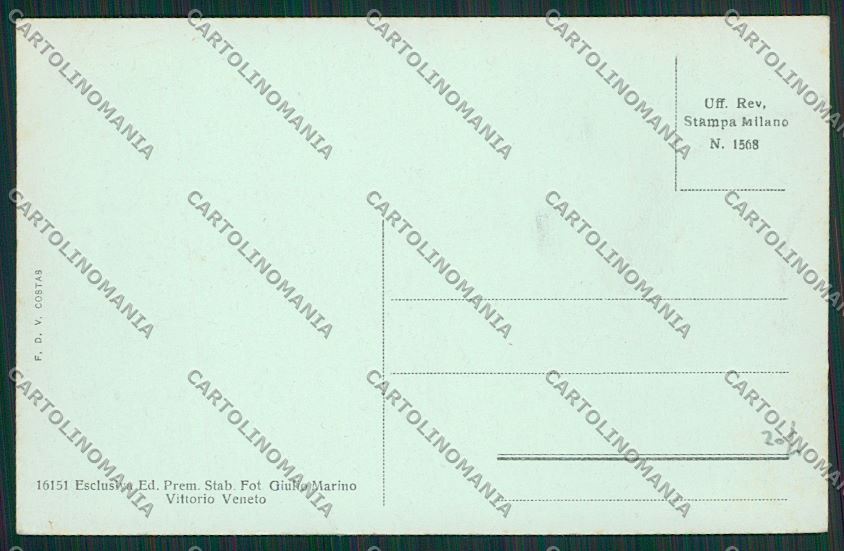 Treviso Vidor cartolina ZC1786 – retro