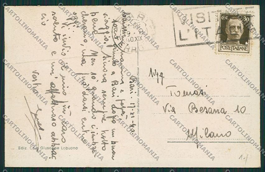 Bari Città cartolina ZC1794 – retro