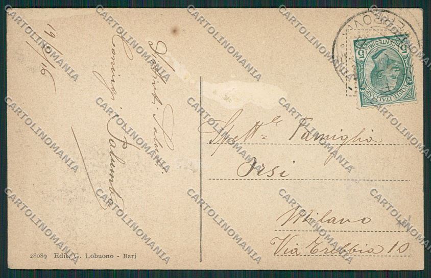 Bari Città cartolina ZC1809 – retro