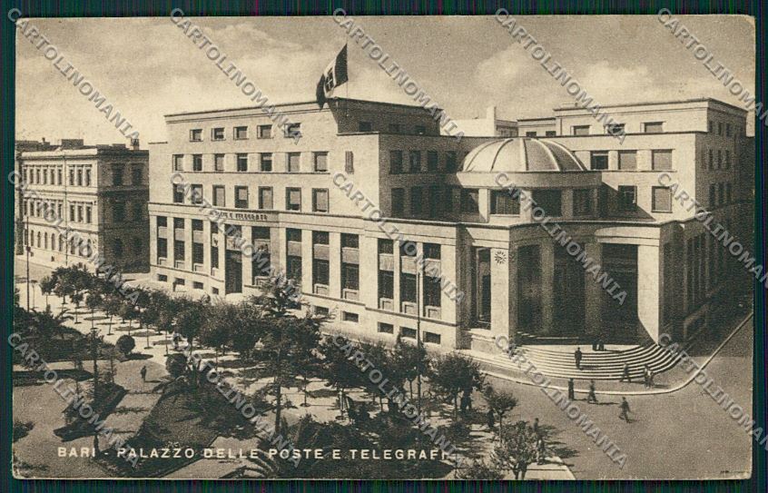 Bari Città Palazzo Poste e Telegrafi cartolina ZC1838 – fronte
