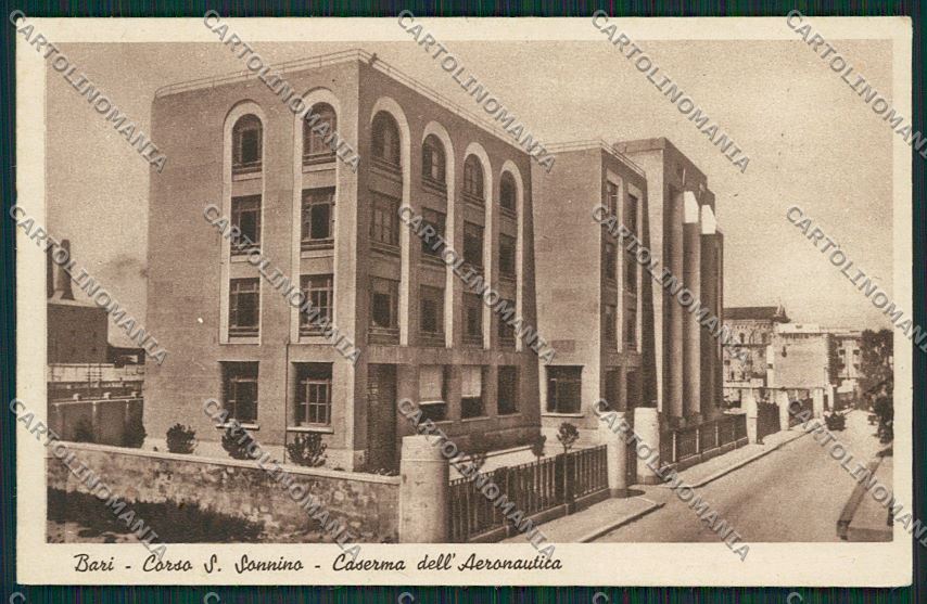 Bari Città Caserma dell'Aeronautica cartolina ZC1861 – fronte