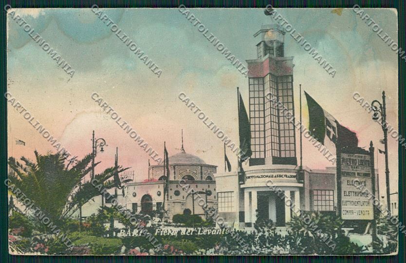 Bari Città Fiera del Levante MACCHIE cartolina ZC1882 – fronte