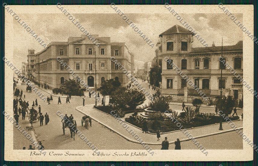 Bari Città Edificio Scolastico Balilla cartolina ZC1892 – fronte