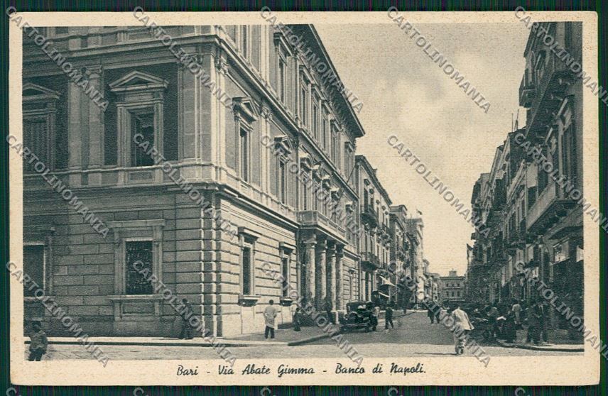 Bari Città Banco di Napoli cartolina ZC1901 – fronte