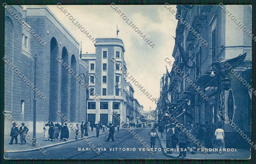 Bari Città cartolina ZC1907 – fronte