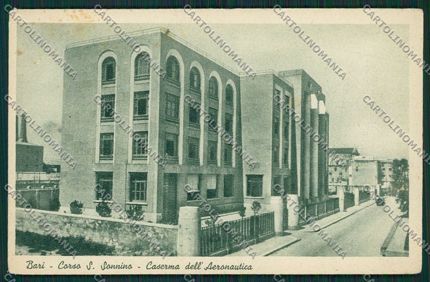 Bari Città Caserma dell'Aeronautica cartolina ZC1911 – fronte