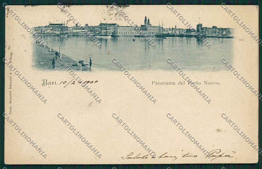 Bari Città cartolina ZC1921 – fronte
