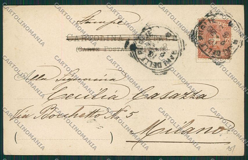 Bari Città cartolina ZC1921 – retro