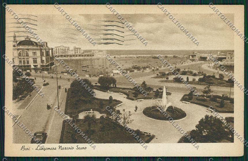 Bari Città cartolina ZC1929 – fronte