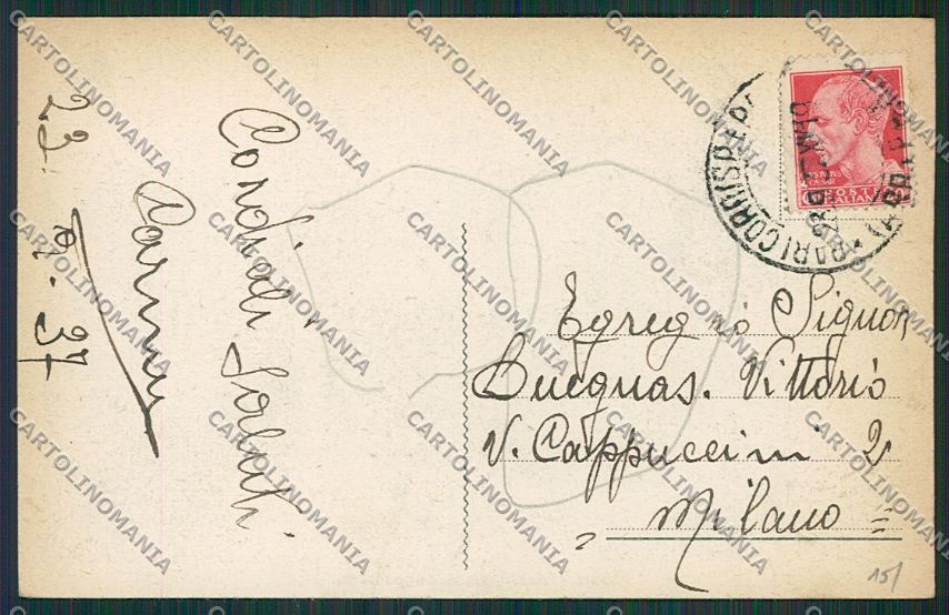 Bari Città cartolina ZC1931 – retro