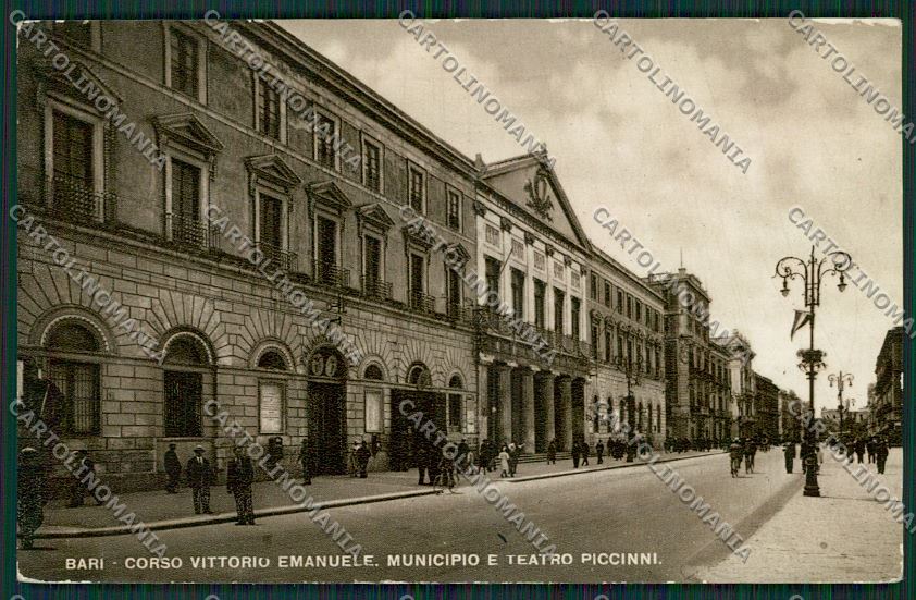 Bari Città Municipio Foto cartolina ZC2008 – fronte