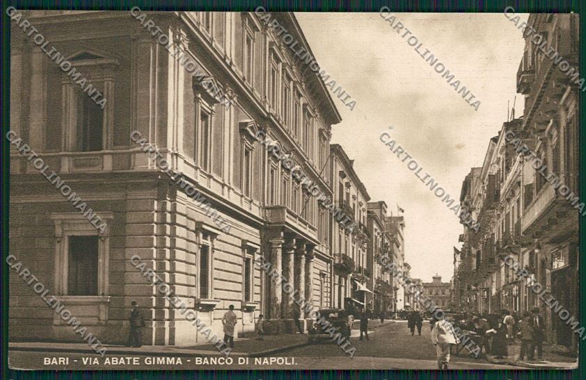 Bari Città Banco di Napoli cartolina ZC2026 – fronte
