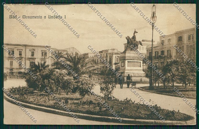Bari Città Monumento Umberto I cartolina ZC2050 – fronte