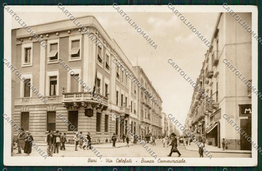 Bari Città Banca Commerciale Foto cartolina ZC2131 – fronte