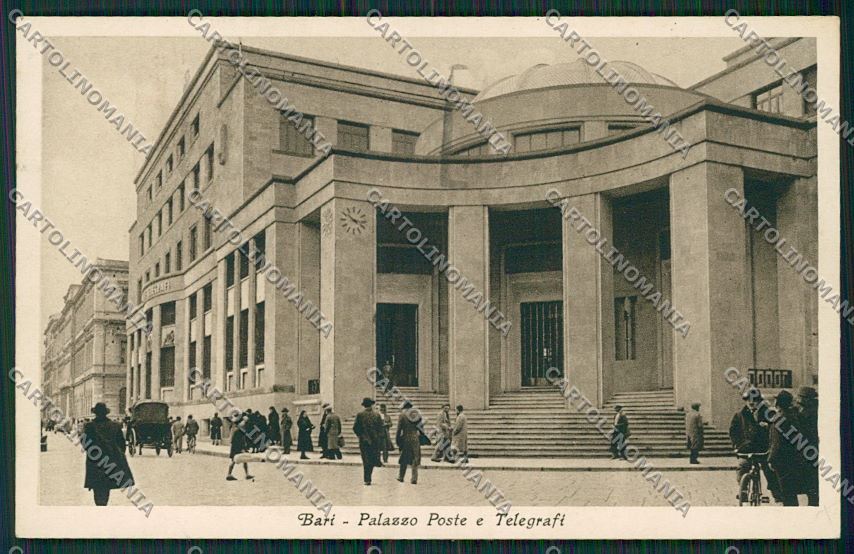 Bari Città Poste e Telegrafi cartolina ZC2169 – fronte