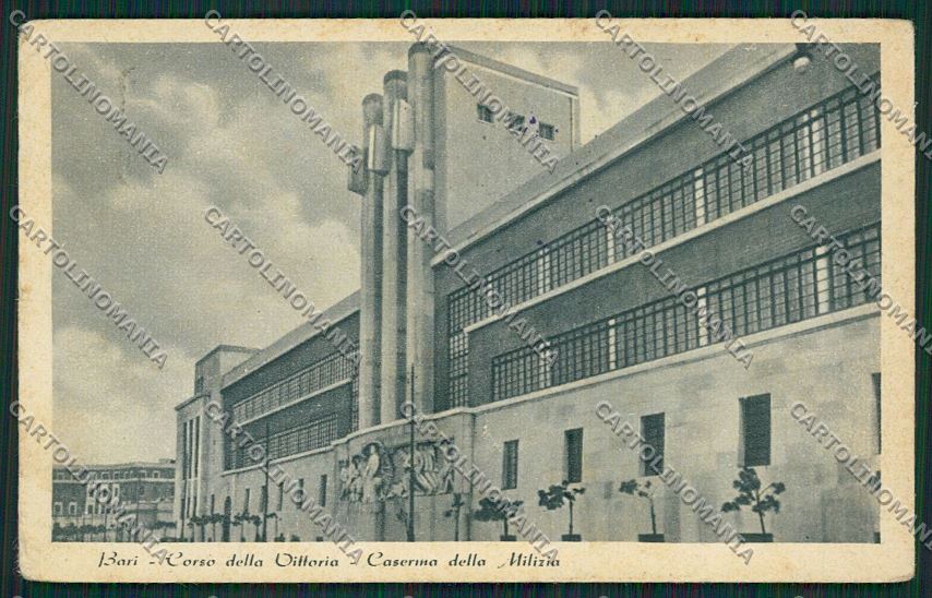 Bari Città Caserma della Milizia cartolina ZC2205 – fronte