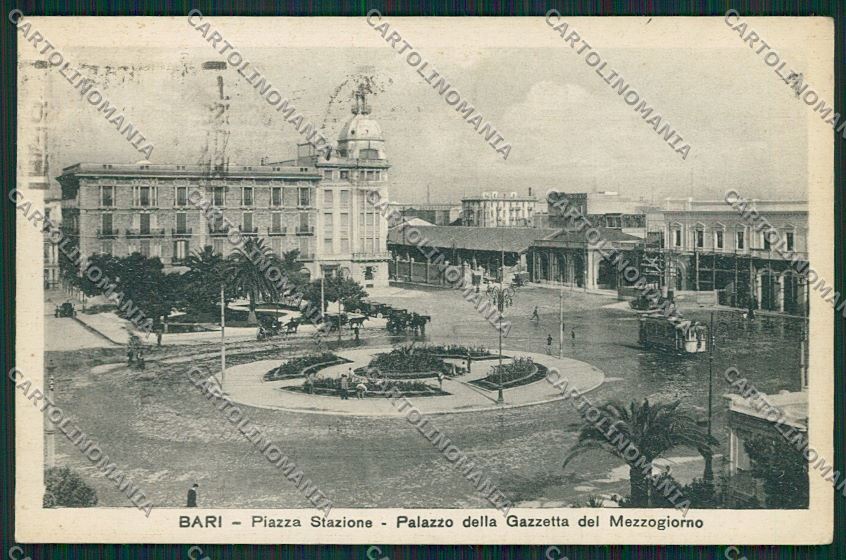 Bari Città Palazzo della Gazzetta del Mezzogiorno cartolina ZC2209 – fronte