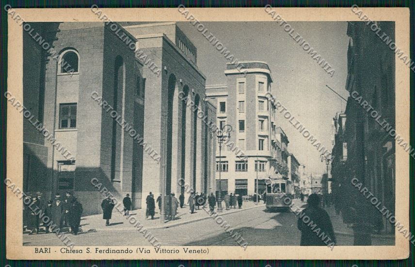 Bari Città PIEGHINA cartolina ZC2216 – fronte