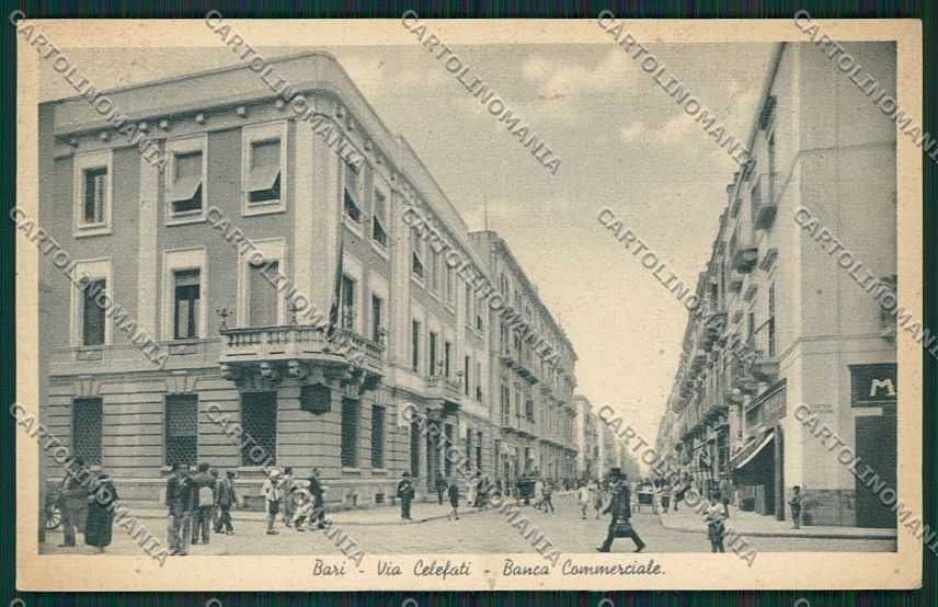 Bari Città Banca Commerciale cartolina ZC2232 – fronte