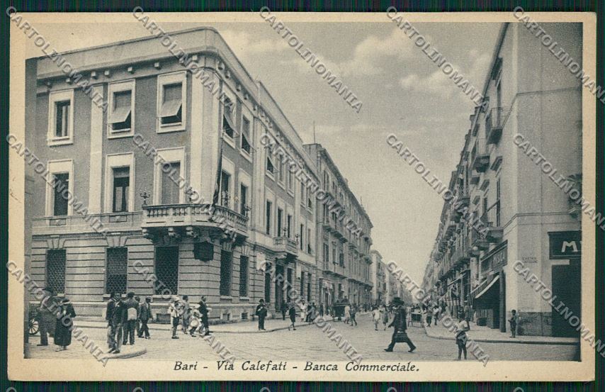 Bari Città Banca Commerciale cartolina ZC2234 – fronte