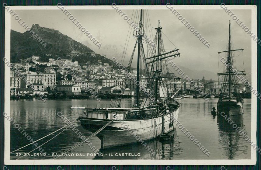 Salerno Città Veliero Foto cartolina ZC2256 – fronte