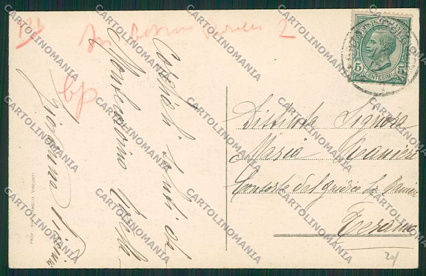 Salerno Montecorvino Rovella cartolina ZC2268 – retro