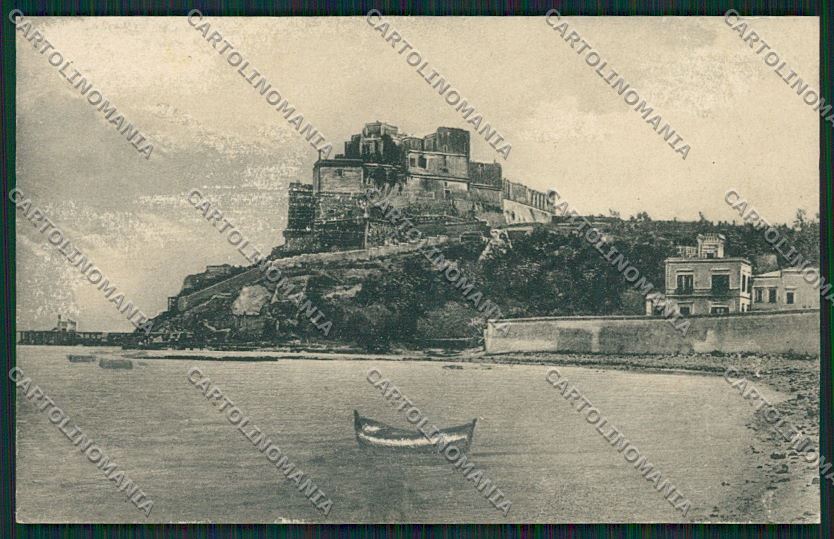 Napoli Baia Castello Aragonese ABRASA cartolina ZC2307 – fronte