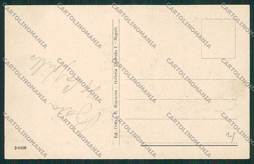 Napoli Baia Castello Aragonese ABRASA cartolina ZC2307 – retro