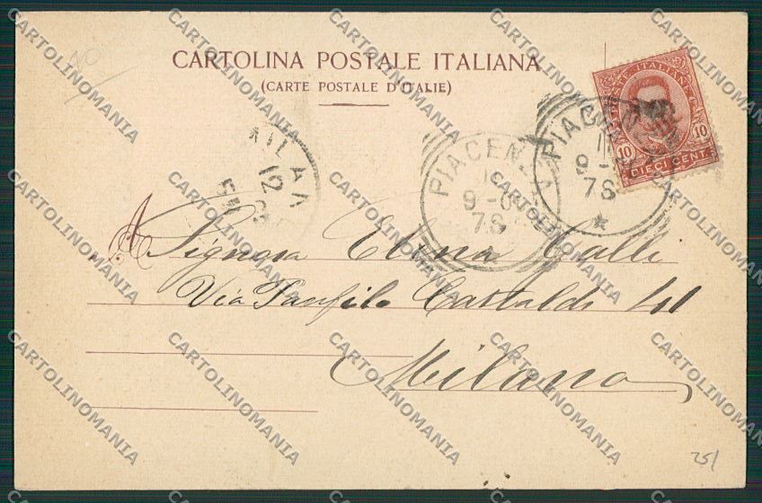 Asti Città Monumento del Risorgimento cartolina ZC2327 – retro