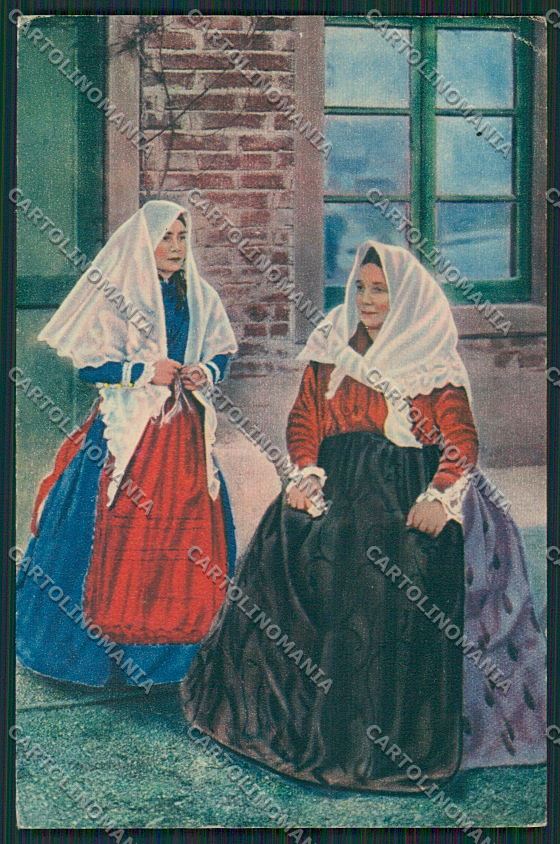 Cagliari Carbonia Iglesias Costumi Sardi cartolina ZC2353 – fronte