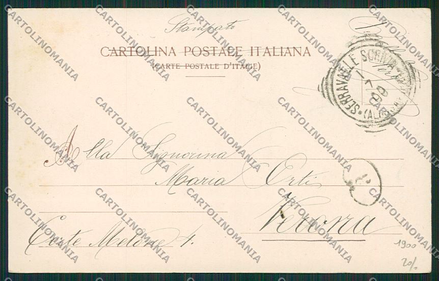 Alessandria Serravalle Scrivia cartolina ZC2377 – retro