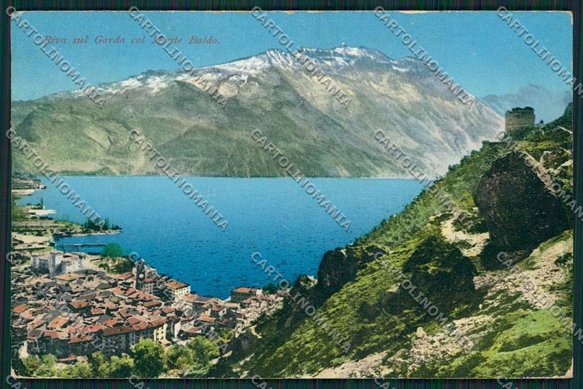 Trento Riva del Garda SCOLLATA cartolina ZC2391 – fronte