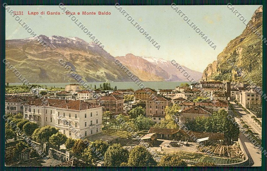 Trento Riva del Garda cartolina ZC2408 – fronte