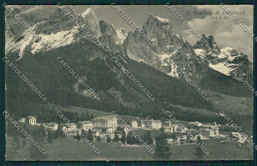 Trento San Martino di Castrozza cartolina ZC2419 – fronte