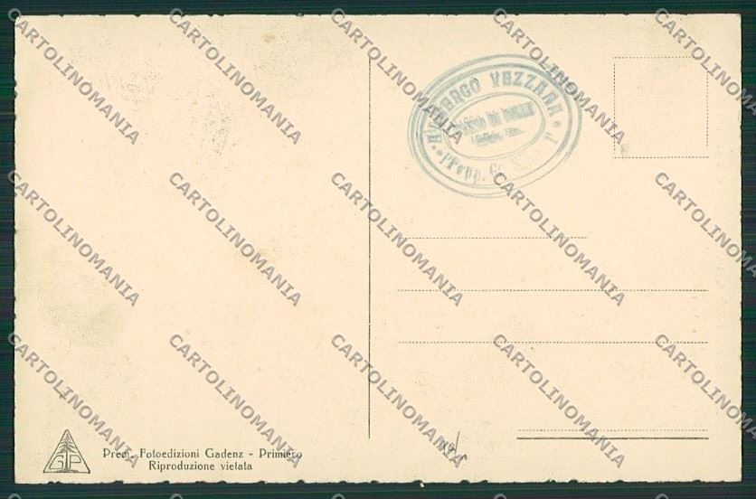 Trento San Martino di Castrozza cartolina ZC2421 – retro