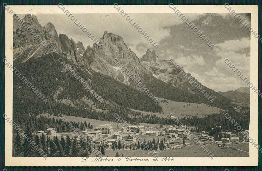 Trento San Martino di Castrozza cartolina ZC2427 – fronte